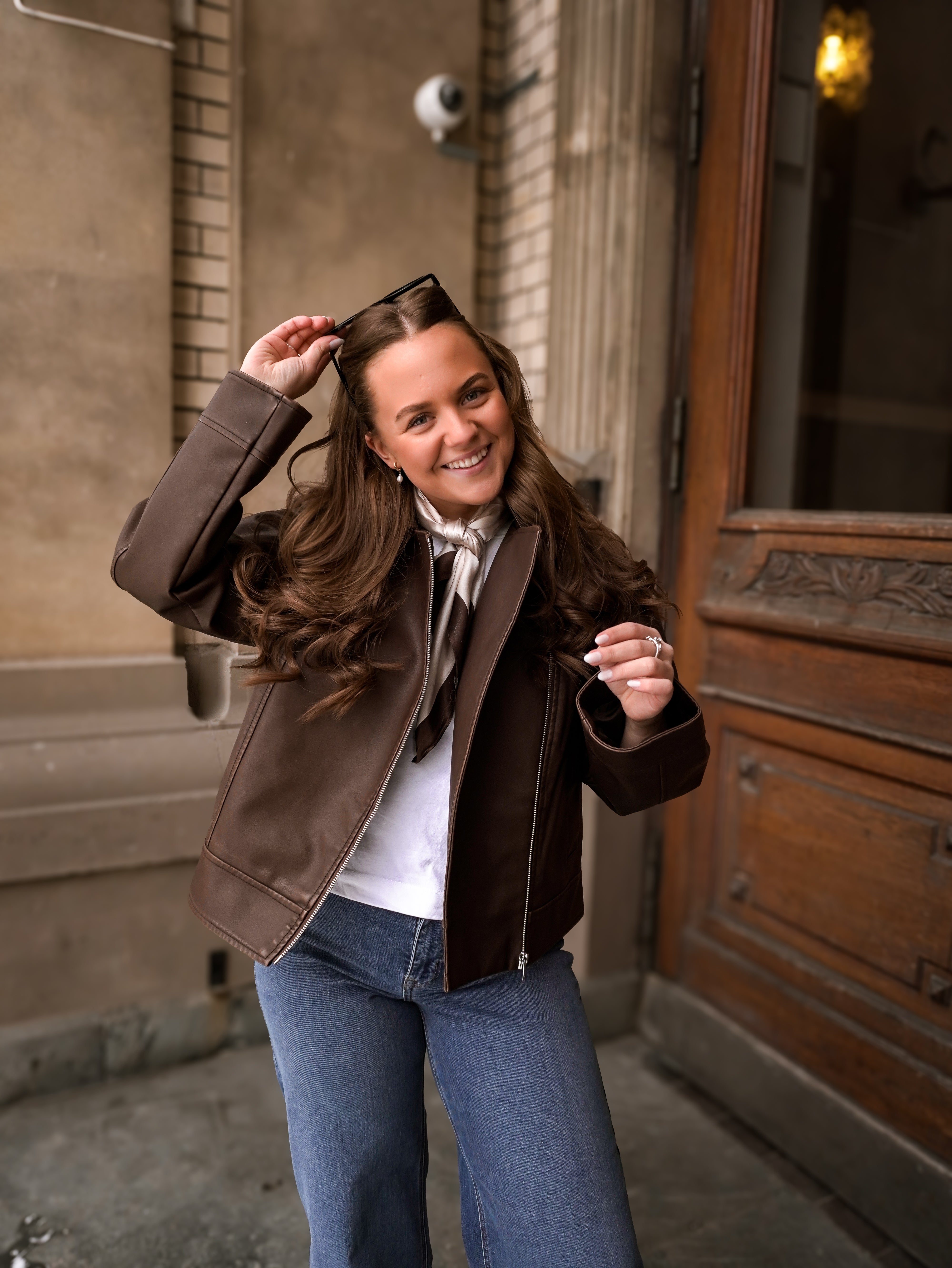 PCJOSIE Biker - Hot Fudge